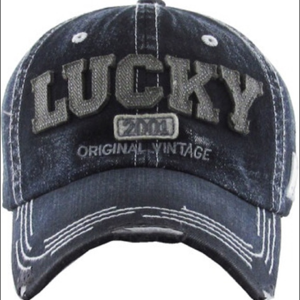 LUCKY 7  2001 Original Vintage Ballcap
